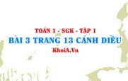 Bài 3 trang 13 Toán 12 tập 1 Cánh Diều
